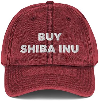 Купи Shiba Inu Шапка (Везени Гроздобер Памук Twill Ззп) SHIB Крипто Подарок