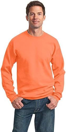 Порт & Company Mens Класичен Crewneck Sweatshirt