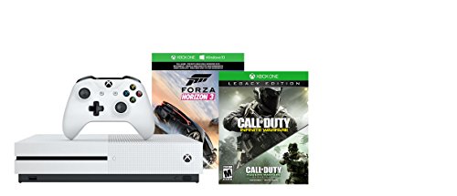Xbox Една S 1TB Конзола - Forza Хоризонт 3 + Call of Duty: Бесконечна Војна Наследство Edition Пакет
