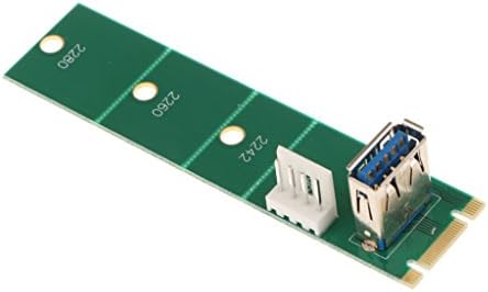 Dolity NGFF М. 2 USB 3.0 Адаптер Конвертор Проширување Столб Картичка со Шрафцигер