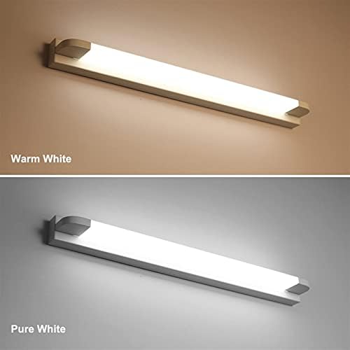 Суета Светла LED Огледало Светлина Акрилик White/Black Суета Светлина Осветлување Тела за Бања Облекување Маса Спалната