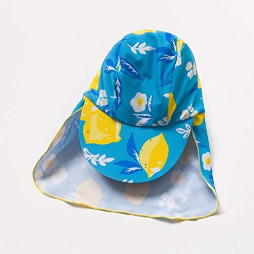 Бебе Девојки Едно Парче Sunsuits Falbala UPF 50+ S/S Целосна Должина Патент со Сонцето Капа.