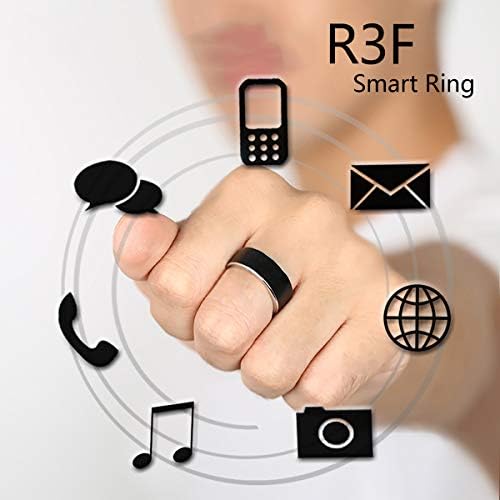 2020 Нови R3F Мода NFC Smart Прстен со Bluetooth Телефон Додатоци Магија Накит за Android Мажите Носат Прстен Мажите и