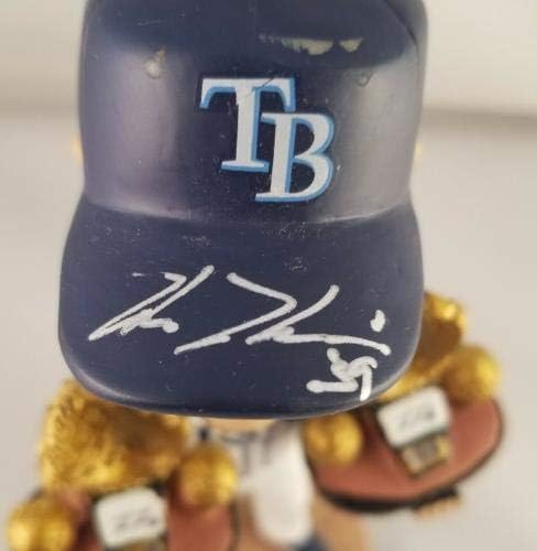 Кевин Kiermaier Autographed Потпишан Bobblehead Тампа Беј Зраци JSA - Autographed MLB Фигурини