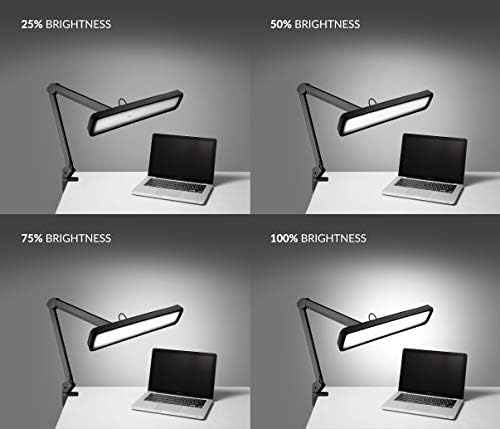 (Нов Модел) Neatfi XL 2,500 Lumens LED Задача Светилка со Менгеме, 30W Супер Светло Маса Светилка, 162 Парчиња SMD LED,