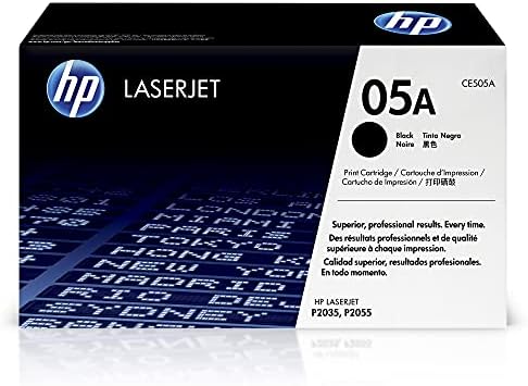 HP 05A | CE505A | Тонер-Кертриџ | Црна | Работи со HP LaserJet P2055 серија