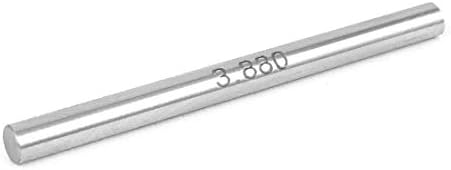 X-DREE 3.88 милиметри Кол +/-0.001 mm, Толеранција 50mm Должина Цилиндрични Pin-Gage Мерач(3.88 милиметри Кол +/- 0.001